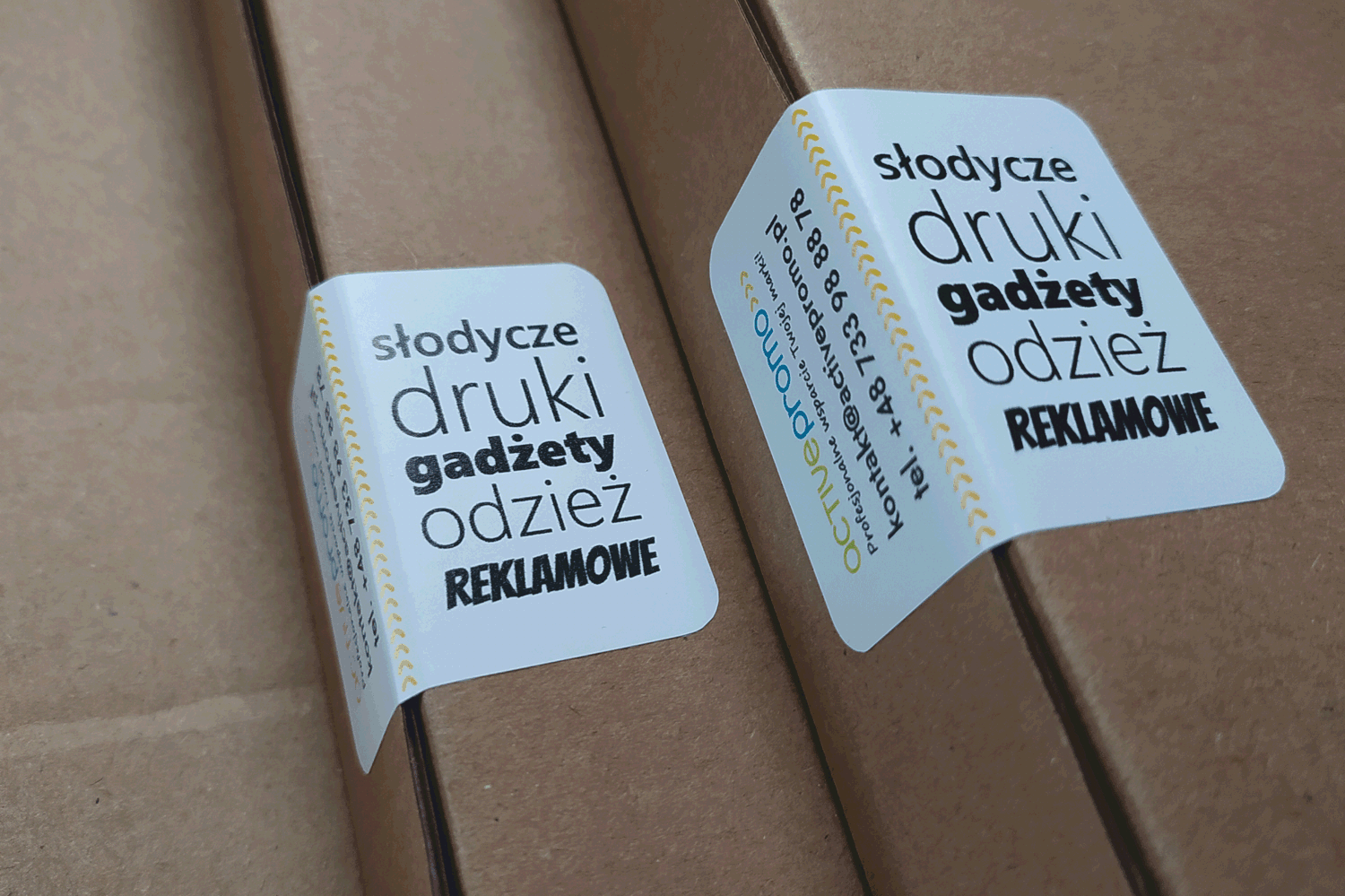 Naklejki reklamowe